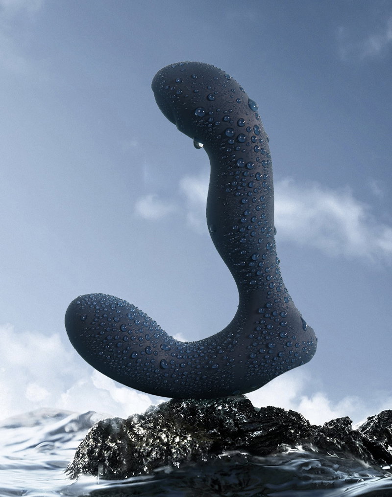 SVAKOM Iker Neo prostaatvibrator met app-bediening – donkerblauw - Image 11