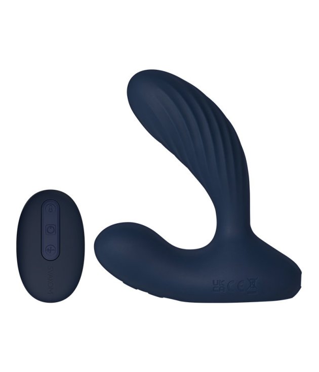 SVAKOM Vick Neo 2 prostaatvibrator met app-bediening – donkerblauw