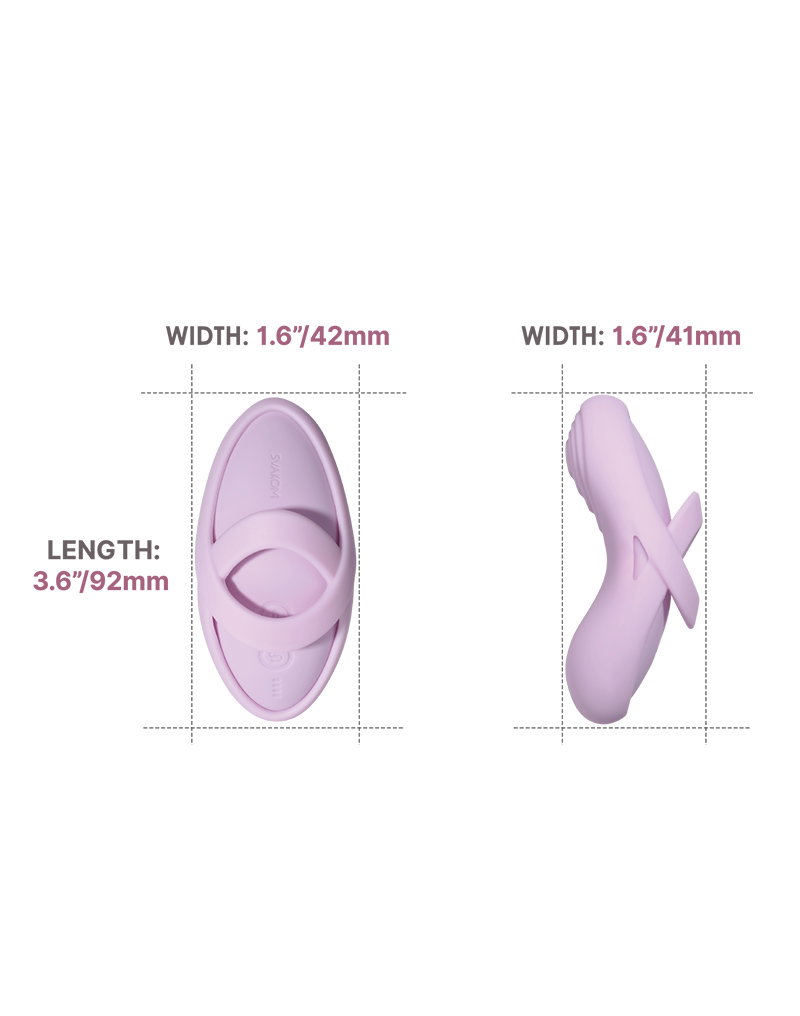SVAKOM Echo 2 vibrator met app-bediening – lila - Image 7