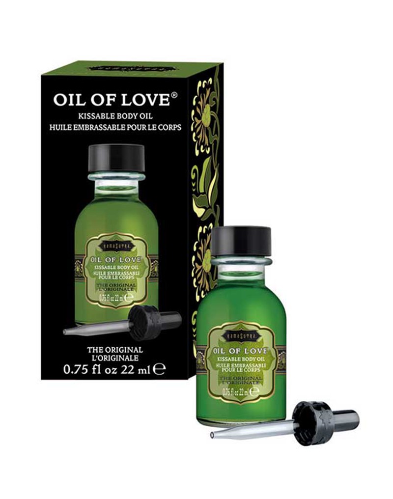 Kama Sutra Oil of Love bodyolie – 22 ml – rood/roze - Image 2