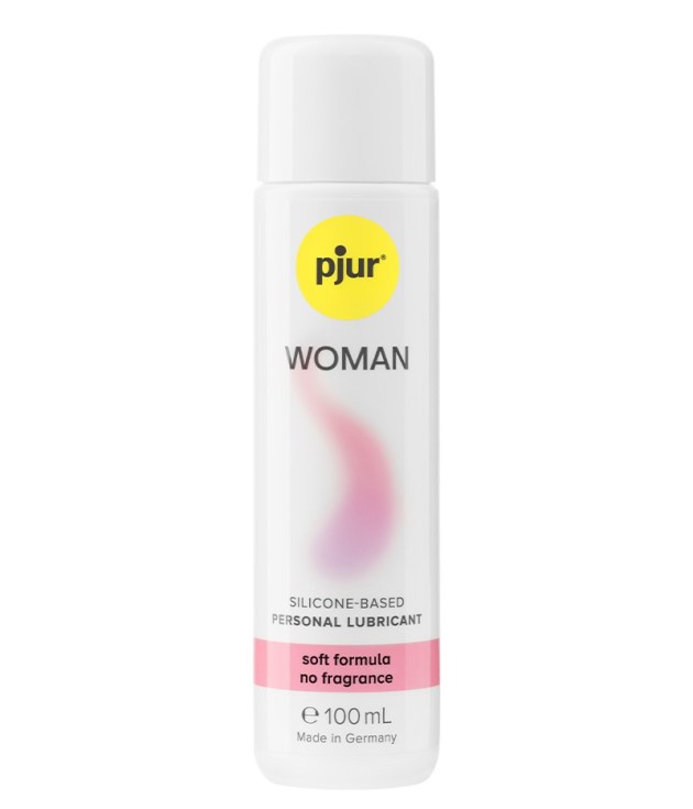pjur Woman siliconen glijmiddel – wit – wit/rood