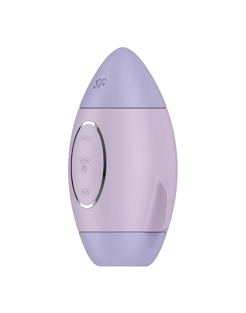 Satisfyer Mission Control luchtdrukvibrator – paars - Image 4