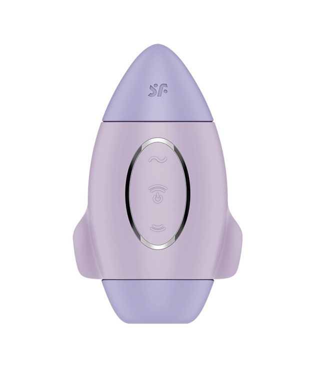 Satisfyer Mission Control luchtdrukvibrator – paars