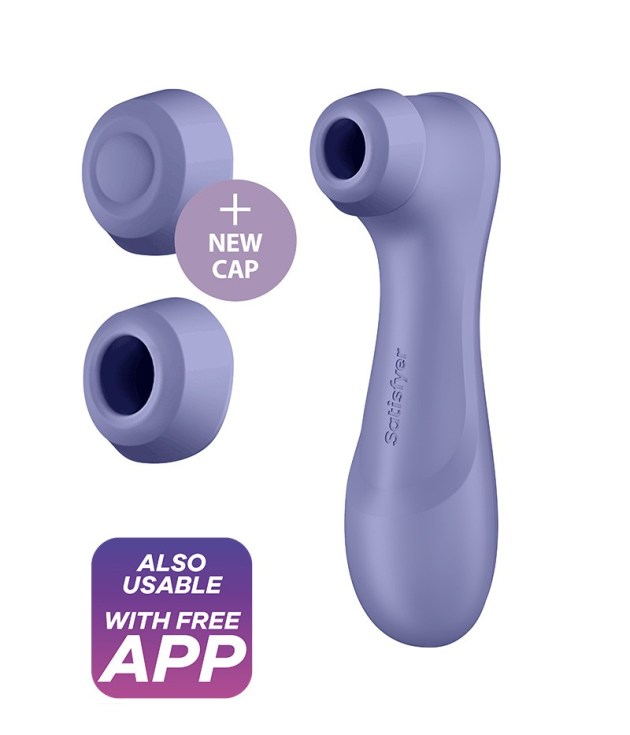 Satisfyer Pro 2 Generatie 3 luchtdrukvibrator met app-bediening – lila