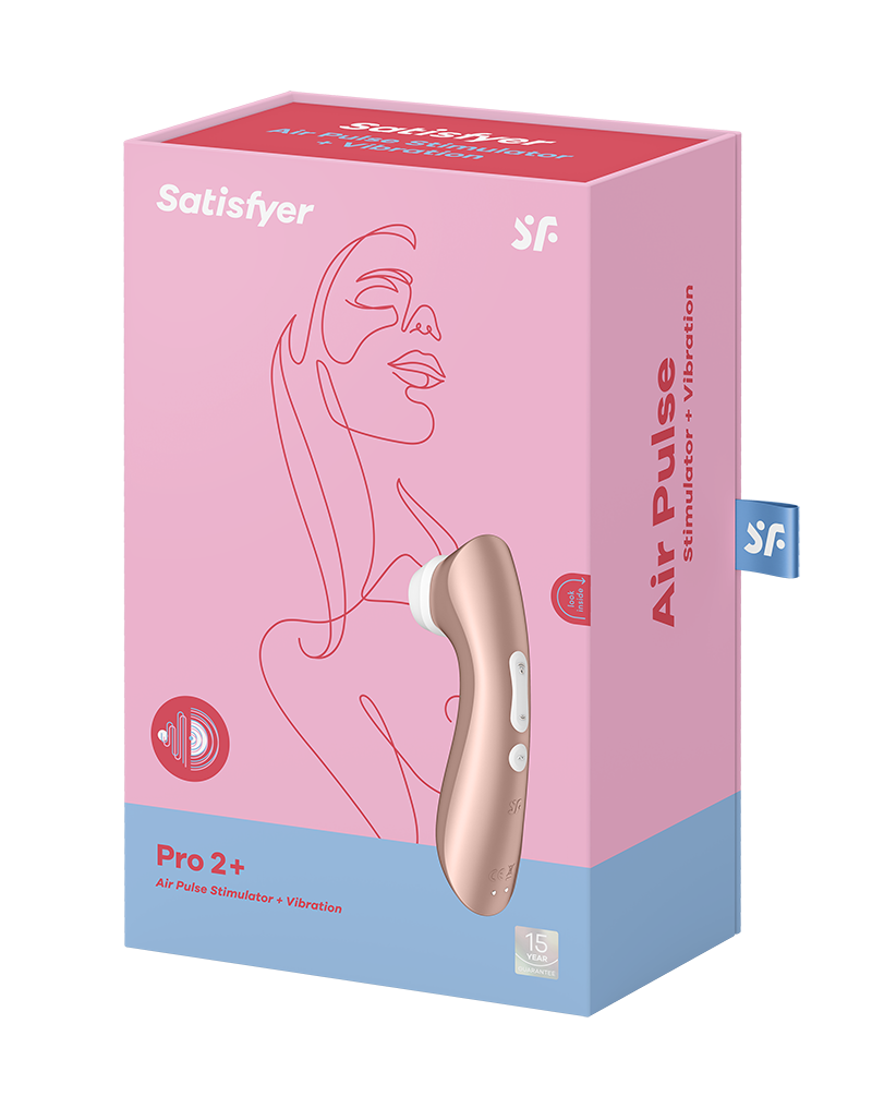 Satisfyer Pro 2+ luchtdrukvibrator met vibratie - Image 2
