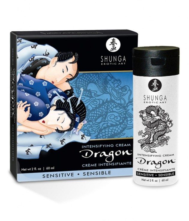 Shunga Dragon Cream Sensitive stimulerende crème