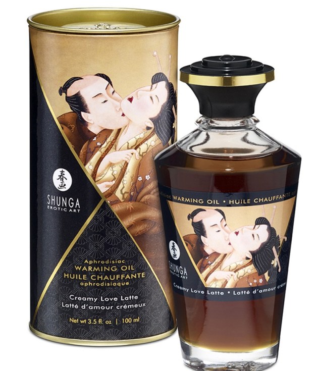 Shunga Warming Oil Creamy Latte