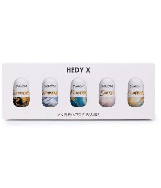 SVAKOM Hedy X mini masturbator set – 5 stuks